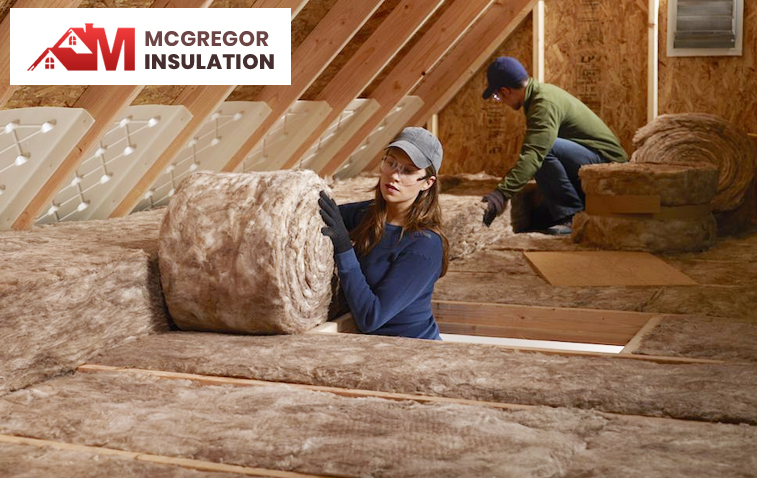 Attic Insulation Installation